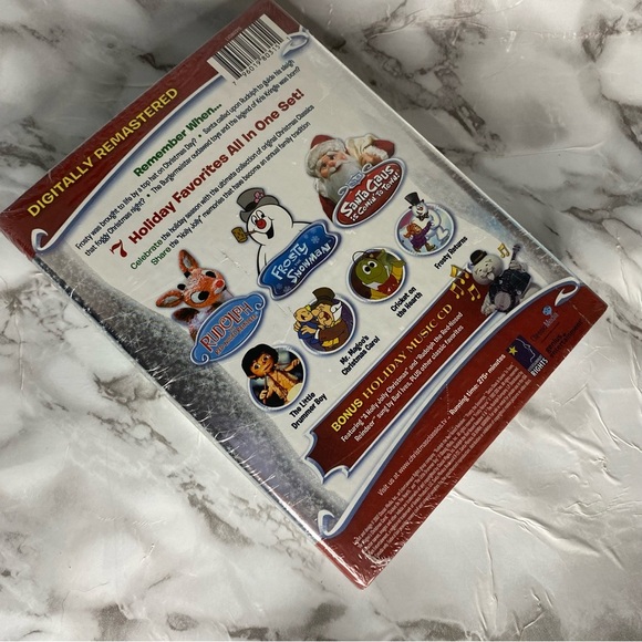 The Original Christmas Classics DVD 7 Holiday Favorites Sealed Bonus CD - Picture 3 of 7
